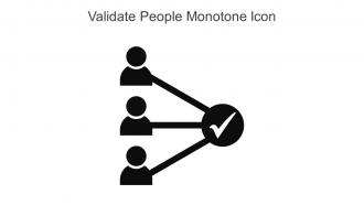 Validate People Monotone Icon In Powerpoint Pptx Png And Editable Eps Format