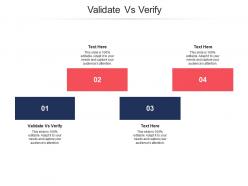 Validate vs verify ppt powerpoint presentation pictures show cpb