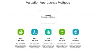 Valuation approaches methods ppt powerpoint presentation professional layouts cpb