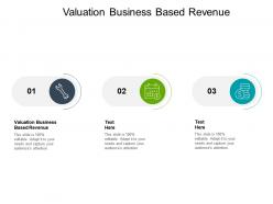 Valuation business based revenue ppt powerpoint presentation background image cpb