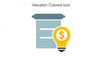 Valuation Colored Icon In Powerpoint Pptx Png And Editable Eps Format