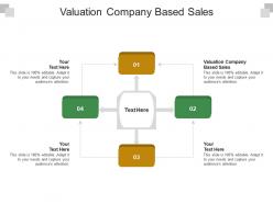 Valuation company based sales ppt powerpoint presentation infographic template graphic tips cpb