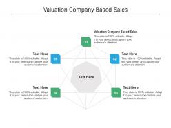 Valuation company based sales ppt powerpoint presentation slides ideas cpb