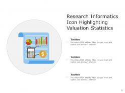 Valuation Icon Business Research Informatics Enterprise Success