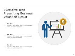 Valuation Icon Business Research Informatics Enterprise Success