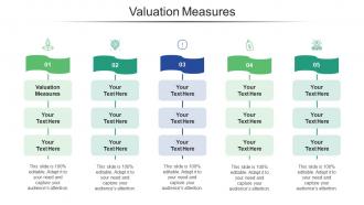 Valuation measures ppt powerpoint presentation professional graphics cpb