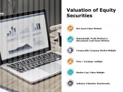 Valuation of equity securities ppt powerpoint presentation summary mockup