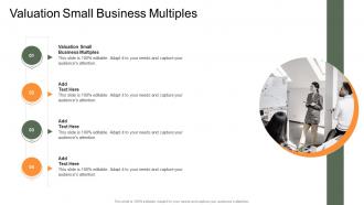 Valuation Small Business Multiples In Powerpoint And Google Slides Cpb