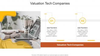 Valuation Tech Companies In Powerpoint And Google Slides Cpb