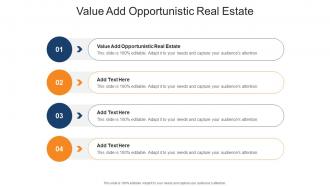 Value Add Opportunistic Real Estate In Powerpoint And Google Slides Cpb