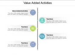 Value added activities ppt powerpoint presentation outline slides cpb