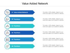 Value added network ppt powerpoint presentation inspiration gridlines cpb