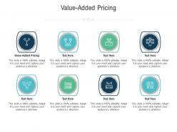Value added pricing ppt powerpoint presentation inspiration ideas cpb