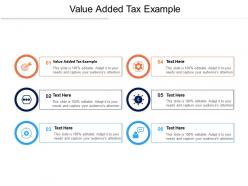 Value added tax example ppt powerpoint presentation model outfit cpb