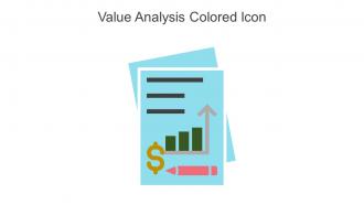 Value Analysis Colored Icon In Powerpoint Pptx Png And Editable Eps Format