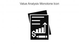 Value Analysis Monotone Icon In Powerpoint Pptx Png And Editable Eps Format