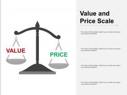 Value And Price Scale