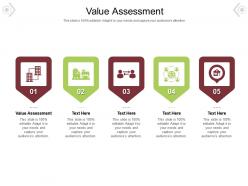 Value assessment ppt powerpoint presentation styles background designs cpb