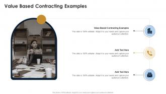 Value Based Contracting Examples In Powerpoint And Google Slides Cpb