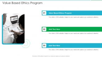 Value Based Ethics Program In Powerpoint And Google Slides Cpb