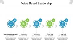 Value based leadership ppt powerpoint presentation icon slideshow cpb