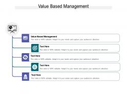 Value based management ppt powerpoint presentation summary design inspiration cpb