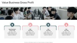 Value Business Gross Profit In Powerpoint And Google Slides Cpb
