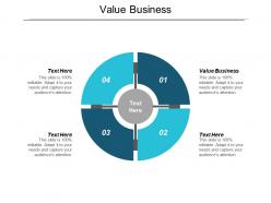 Value business ppt powerpoint presentation show structure cpb