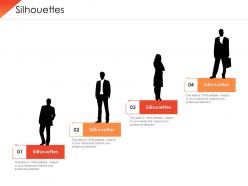 Value Chain Analysis Competitive Advantage Silhouettes Ppt Powerpoint Visual Aids