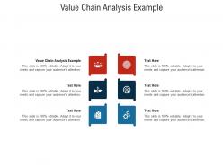 Value chain analysis example ppt powerpoint presentation show infographics cpb