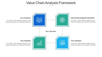 Value Chain Analysis Framework Ppt Powerpoint Presentation Outline Vector Cpb
