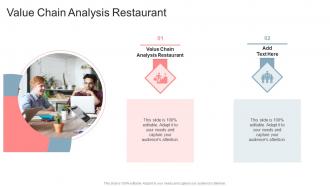 Value Chain Analysis Restaurant In Powerpoint And Google Slides Cpb