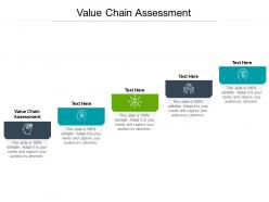 Value chain assessment ppt powerpoint presentation infographic template rules cpb