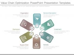 Value Chain Optimization Powerpoint Presentation Templates