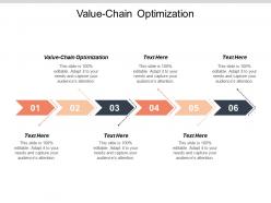 Value chain optimization ppt powerpoint presentation ideas visual aids cpb