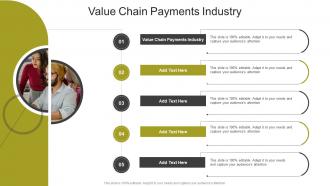 Value Chain Payments Industry In Powerpoint And Google Slides Cpb