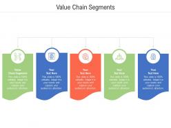 Value chain segments ppt powerpoint presentation infographic template clipart cpb