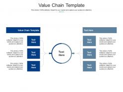 Value chain template ppt powerpoint presentation outline master slide cpb