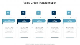 Value Chain Transformation In Powerpoint And Google Slides Cpb