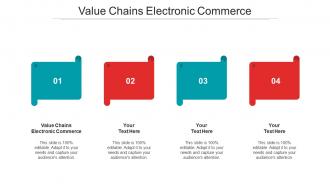 Value chains electronic commerce ppt powerpoint presentation infographics portfolio cpb