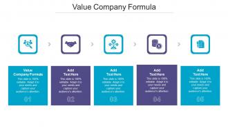 Value Company Formula Ppt Powerpoint Presentation Summary Inspiration Cpb
