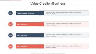 Value Creation Business In Powerpoint And Google Slides Cpb