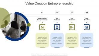 Value Creation Entrepreneurship In Powerpoint And Google Slides Cpb