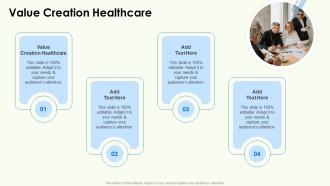 Value Creation Healthcare In Powerpoint And Google Slides Cpb
