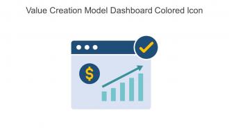 Value Creation Model Dashboard Colored Icon In Powerpoint Pptx Png And Editable Eps Format