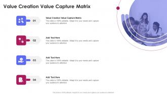 Value Creation Value Capture Matrix In Powerpoint And Google Slides Cpb