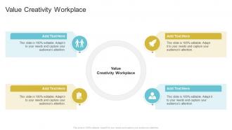 Value Creativity Workplace In Powerpoint And Google Slides Cpb