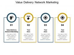 Value delivery network marketing ppt powerpoint presentation pictures graphics cpb