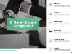 Value Differentiators Powerpoint Presentation Slides