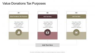 Value Donations Tax Purposes In Powerpoint And Google Slides Cpb